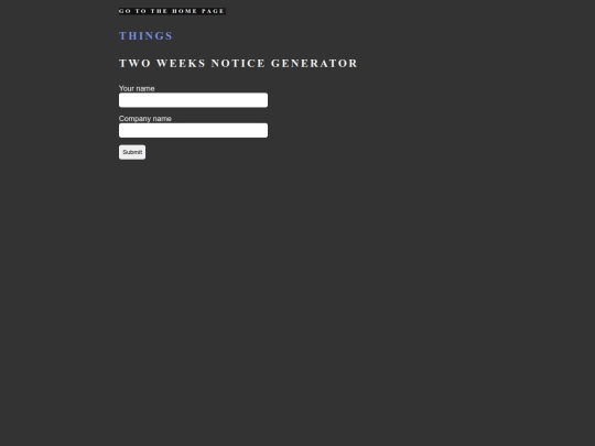 things/two-weeks-notice screenshot