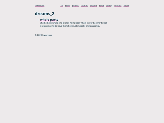 dreams_2 screenshot