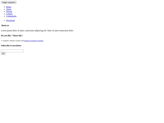 sample/sample-page screenshot