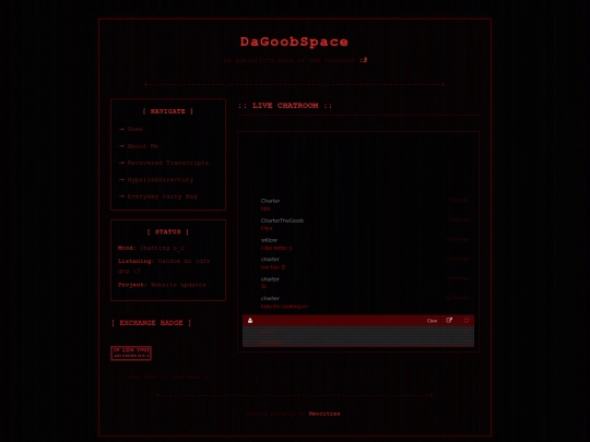 chat screenshot