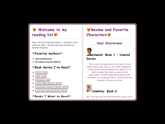 KeyD/Readlist screenshot