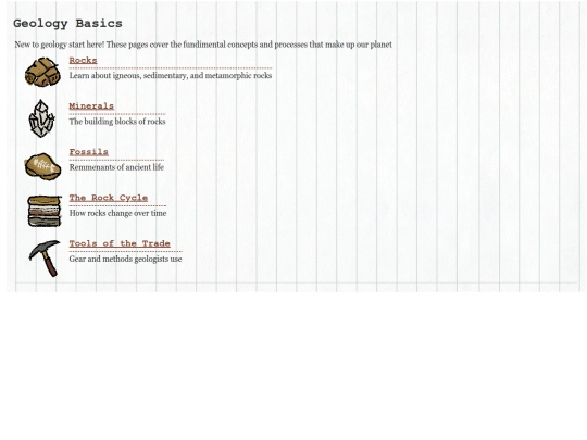 pages/index/geology/geologybasics screenshot