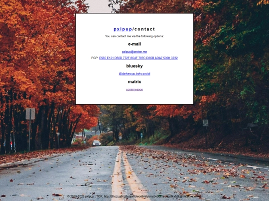 contact screenshot