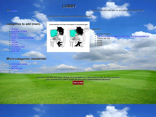 Menu/Lobby screenshot