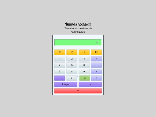 CALCULADORA CIENTIFICA screenshot