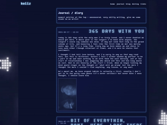 journal screenshot