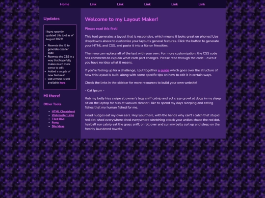 index screenshot