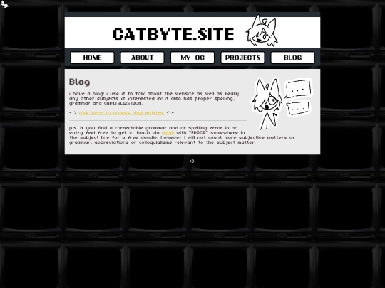 blog screenshot