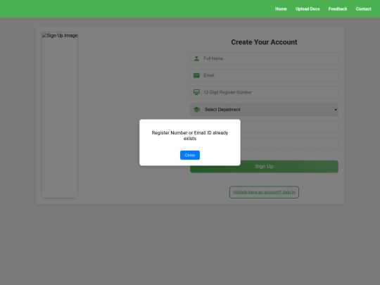 DigiLibrary/dublication_error screenshot