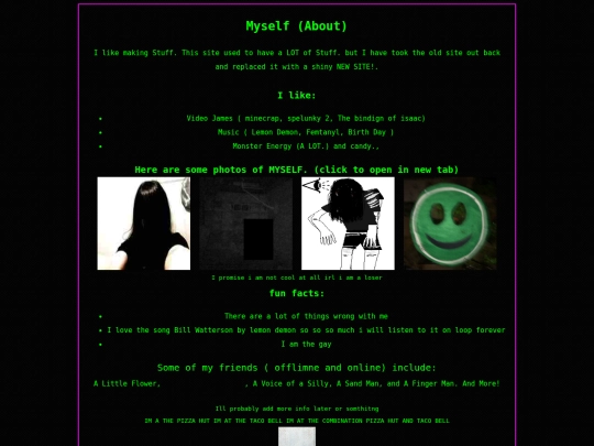 myself screenshot