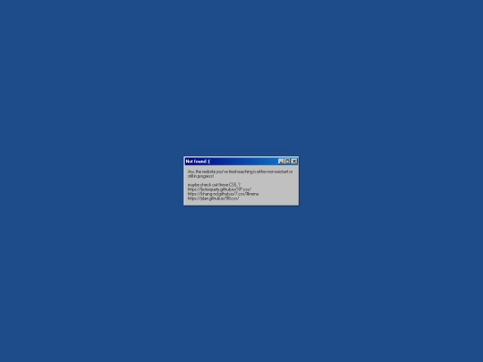 not_found screenshot