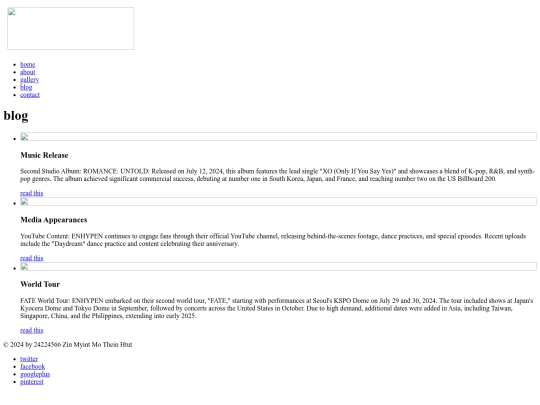 blog screenshot
