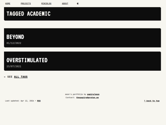 blog/tags/academic screenshot