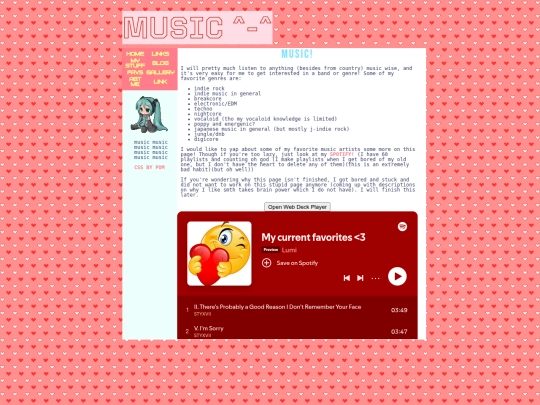 music-taste screenshot