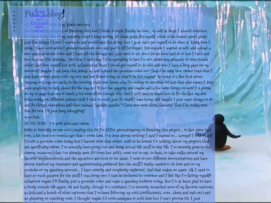 blog screenshot