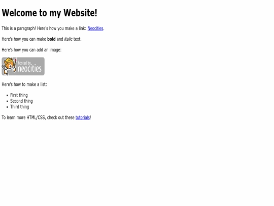 index screenshot