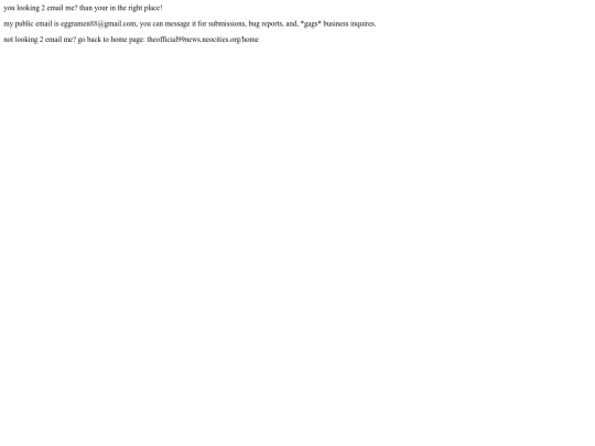 email screenshot