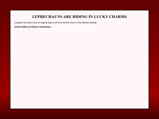 leprechauns screenshot