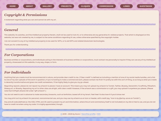 copyright screenshot