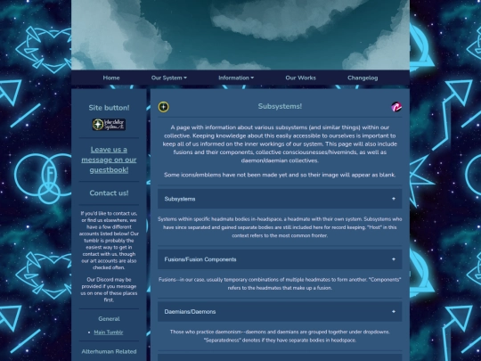 oursys/subsys screenshot