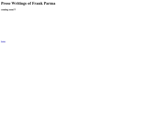 PROSE/PROSE TOC screenshot