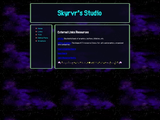 links screenshot