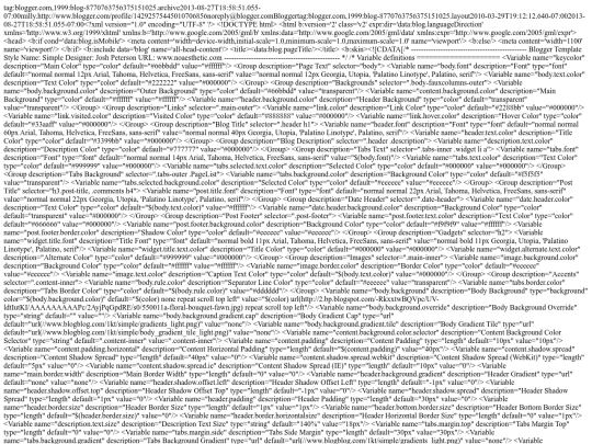 blog screenshot