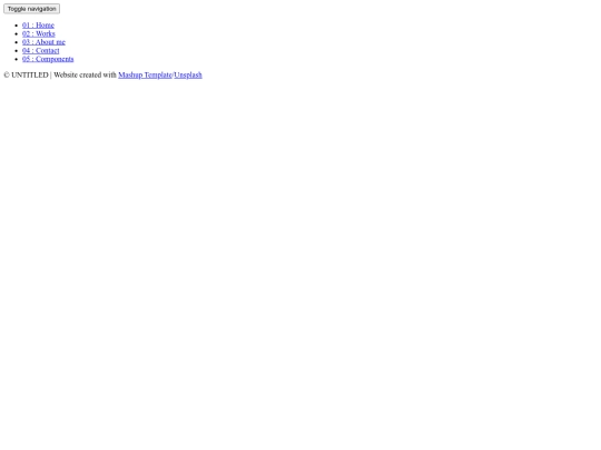 universe/sample/sample-page screenshot