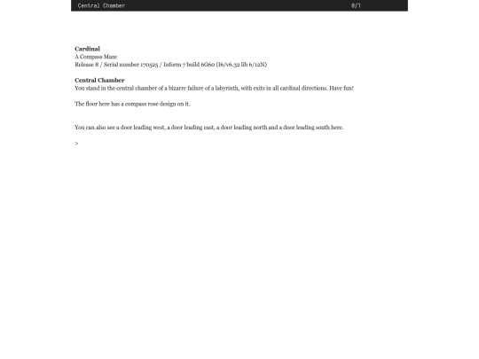 creations/games/inform7/Cardinal_1.0.9_final_playfic.z8 screenshot