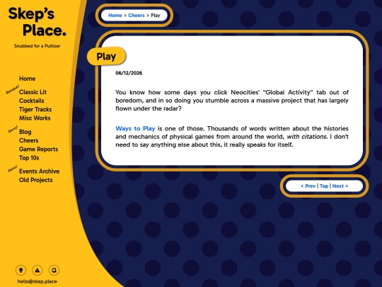 cheers/2026/09-play screenshot