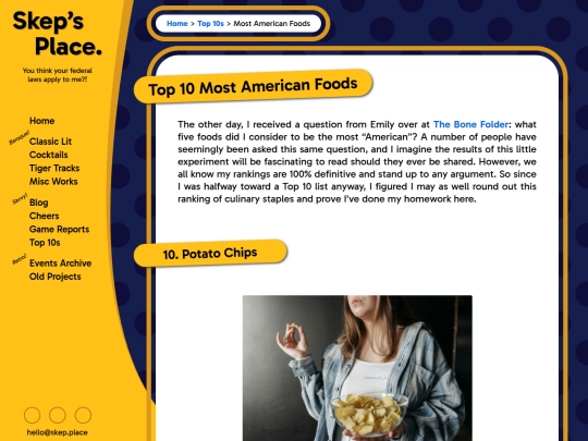 top-10s/american-food screenshot
