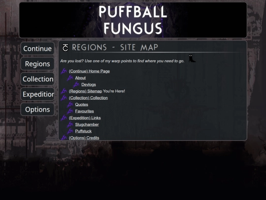 sitemap screenshot