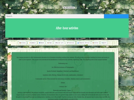 Clubs screenshot