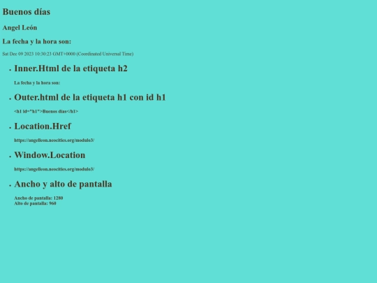 modulo3 screenshot