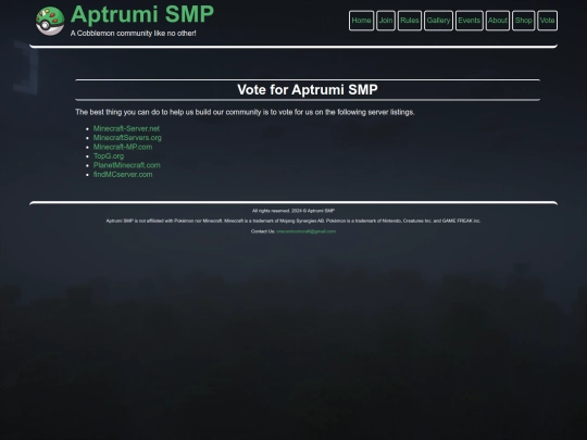 vote screenshot