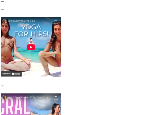 BeachBikiniYoga screenshot