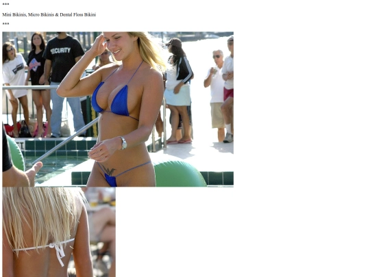 MiniBikinisMicroBikinisAndDentalFlossBikini screenshot