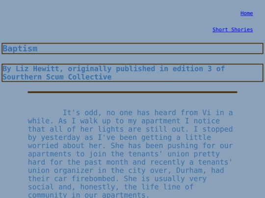 Baptism screenshot