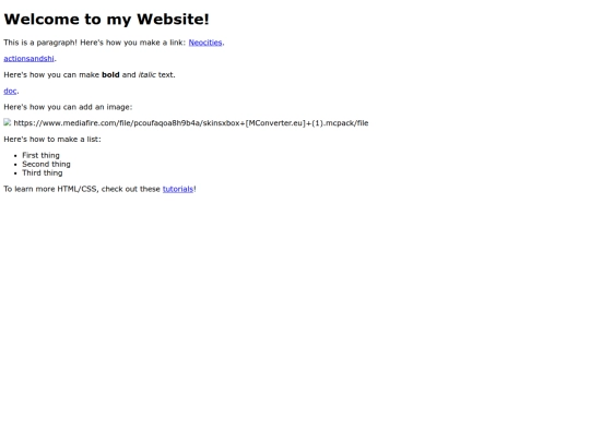 index screenshot