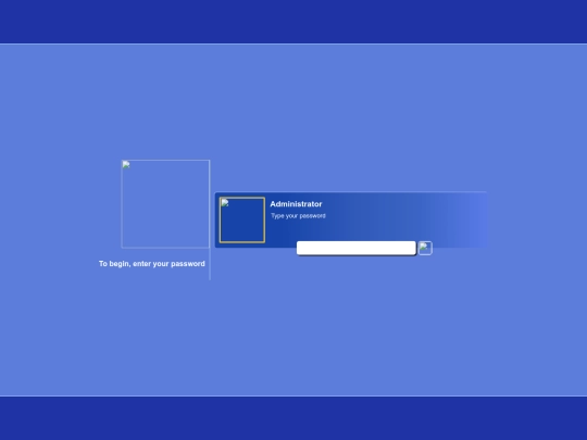 login screenshot