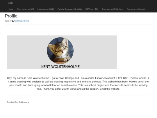 profile screenshot