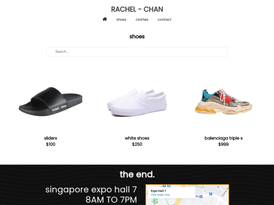 shoes screenshot