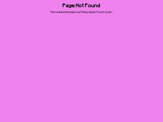 not_found screenshot