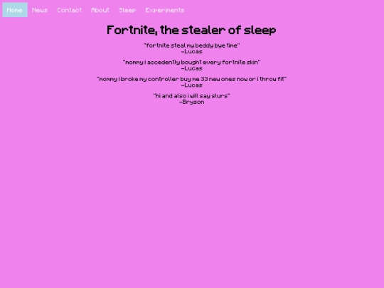 sleep screenshot