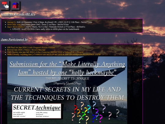 the_chronicle/ephemera screenshot