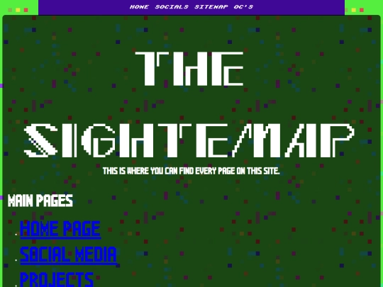 sitemap screenshot