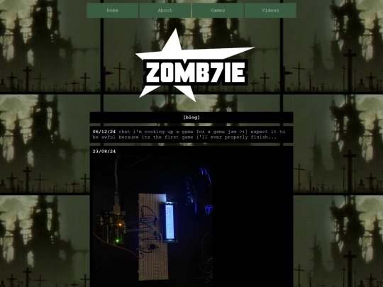 blog screenshot
