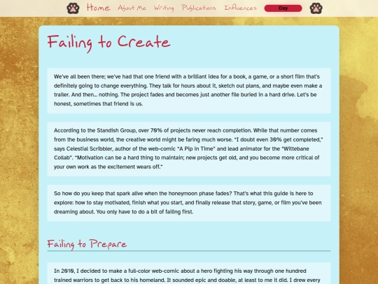 pages/Writing-Portfolio/posts/2025-10-09-Failing-to-Create screenshot
