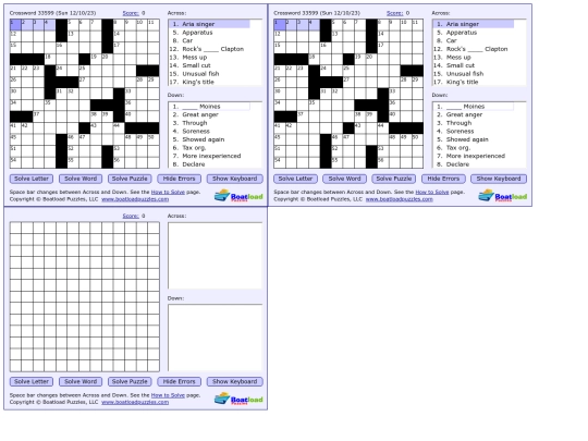crosswordhell screenshot