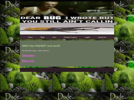 pages/arts screenshot